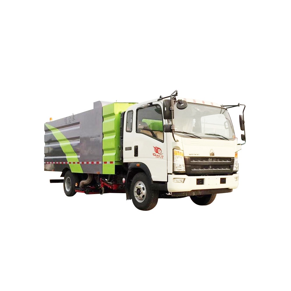 Lori Penyapu Jalan Vacuum Howo 8 Ton